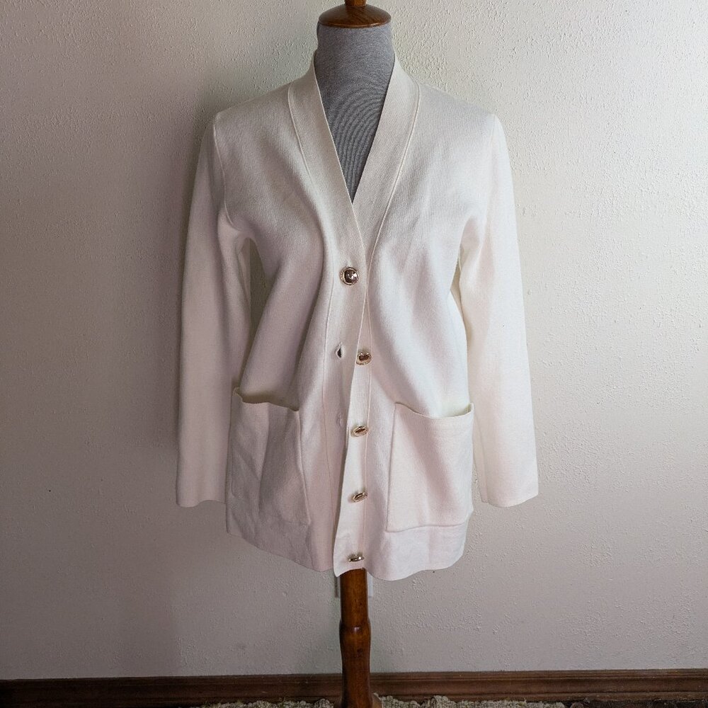 White Cardigan
